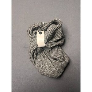 JULES Women's Gray Twisted Knit Infinity Scarf Winter Grey Marl‎ Neck Warmer NWT